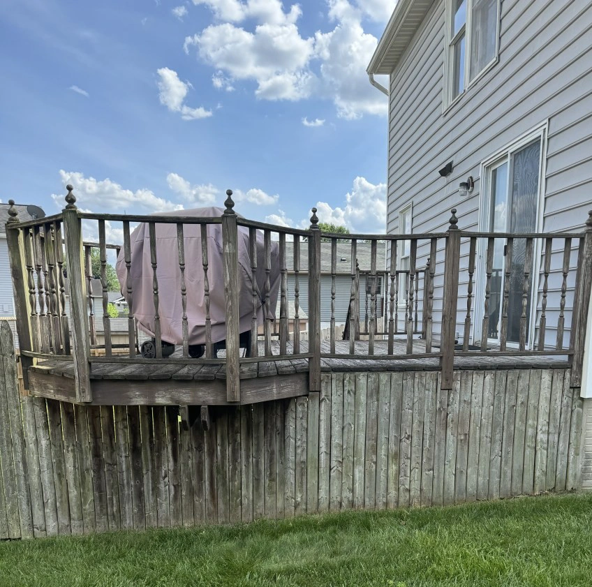 Value Remodeling Deck Refacing Before Ellicott City Maryland